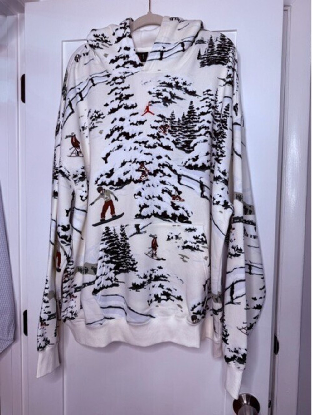 Jordan Mens XXL Tall Oversized Shirt Ski Snowboard All Over Print NWT $80